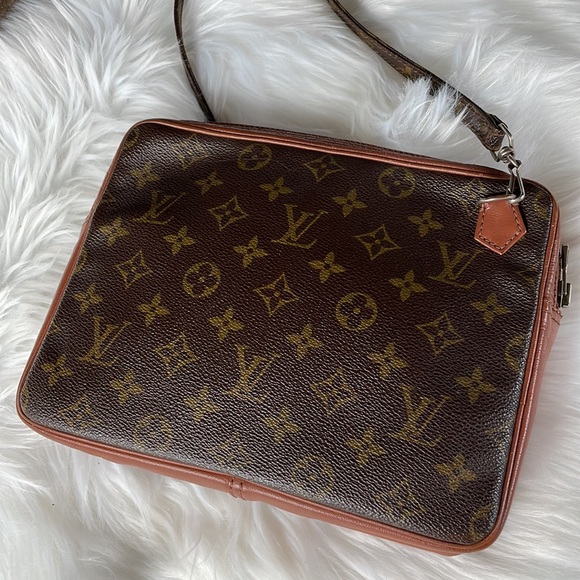Louis Vuitton coated canvas pouchette Sport clutch/crossbody EVC - Picture 8 of 17
